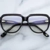 Optical Frame Model Perle in Color Agar with Superlight Brown lenses from Jacques Marie Mage