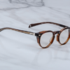 Optical Frame Model Sheridan in Color Zoltar with Superlight bronze lenses from Jacques Marie Mage