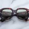 Sunglasses Model Lacy in Tenace with Clear Green lenses from Jacques Marie Mage