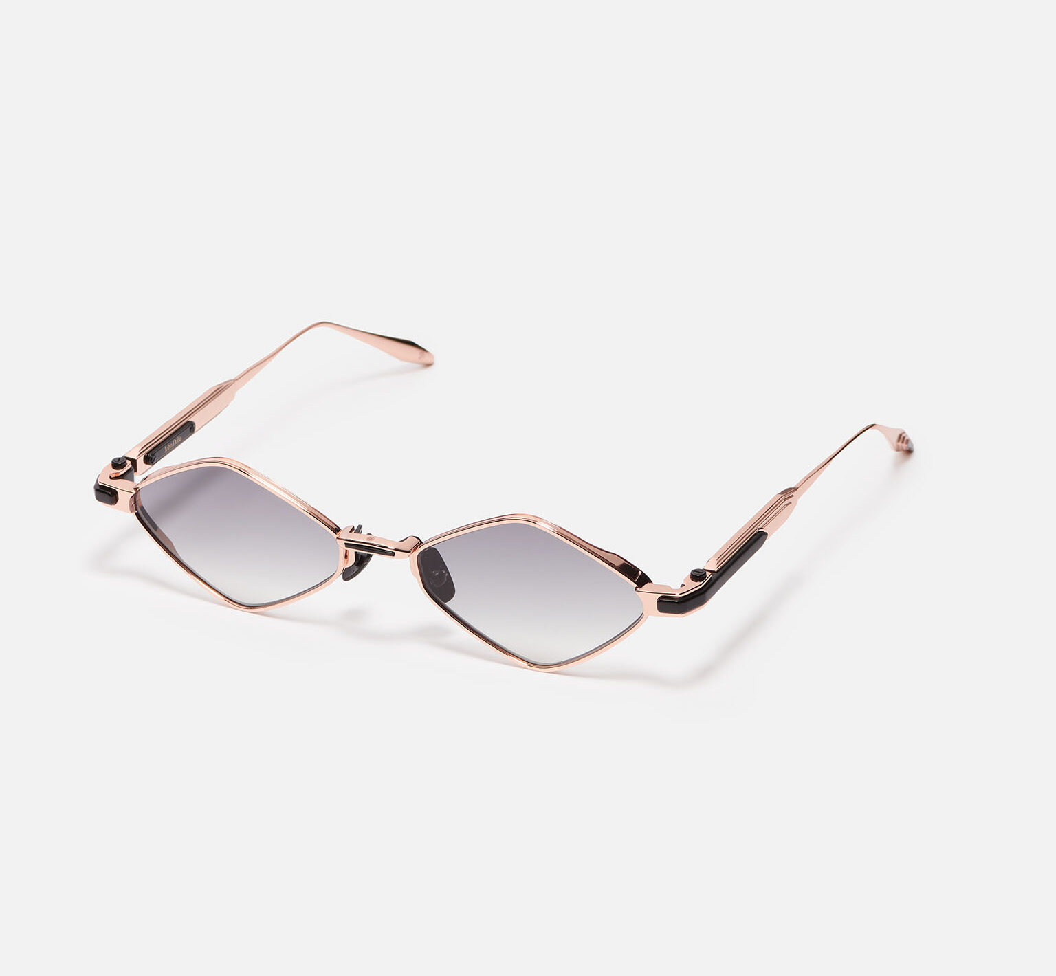 Sunglasses Model Lana in Color C415 with Grey Gradient lenses from John Dalia