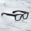 Optical Frame Model Molino in Color Noir 11 with Superlight Grey lenses from Jacques Marie Mage