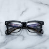 Optical Frame Model Molino in Color Noir 11 with Superlight Grey lenses from Jacques Marie Mage