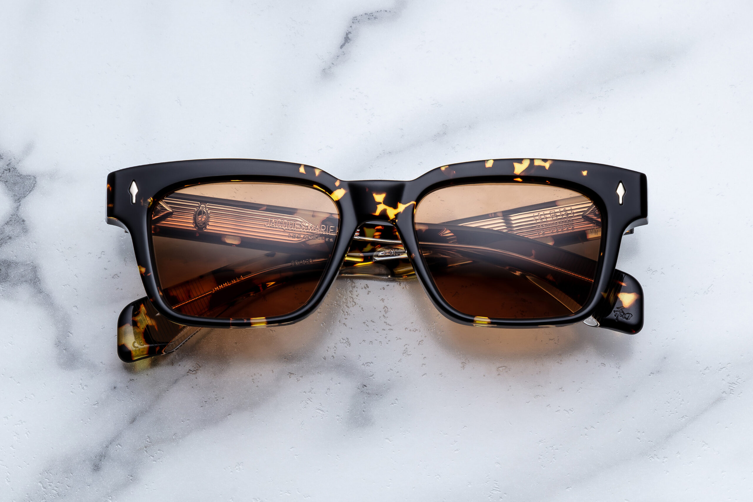 Sunglasses Model Molino in Color Tokyo with Orange lenses from Jacques Marie Mage