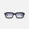 Sunglasses Model P15 in Color C605 with Dark blue gradient lenses from John Dalia