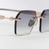 Sunglasses Model R03 in Color C440 with Grey Gradient lenses from John dalia