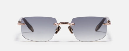 Sunglasses Model R04 in Color C440 with Grey Gradient lenses from John Dalia