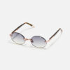 Sunglasses Model R05 in Color C512 with Grey Gradient lenses from John Dalia