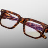 Optical Frame Model Yoshi in Color Argyle with Superlight Brown lenses