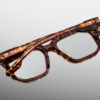 Optical Frame Model Yoshi in Color Argyle with Superlight Brown lenses