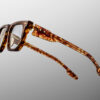 Optical Frame Model Yoshi in Color Argyle with Superlight Brown lenses