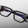 Optical Frame Model Yoshi in Color Black with Superlight Grey lenses
