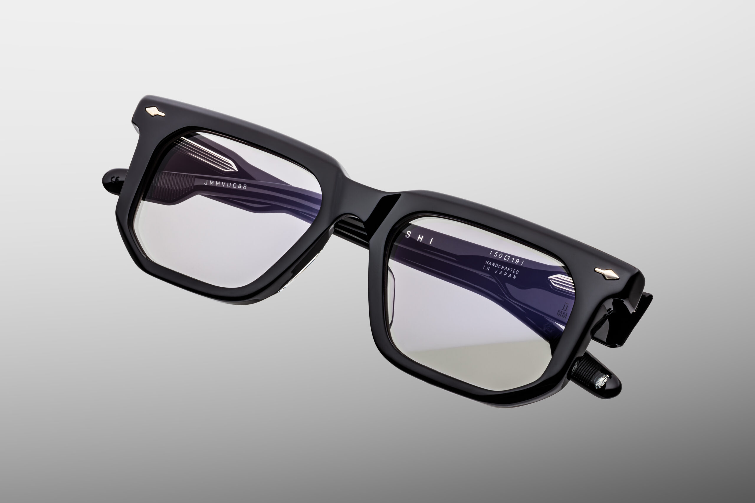 Optical Frame Model Yoshi in Color Black with Superlight Grey lenses