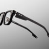 Optical Frame Model Yoshi in Color Black with Superlight Grey lenses