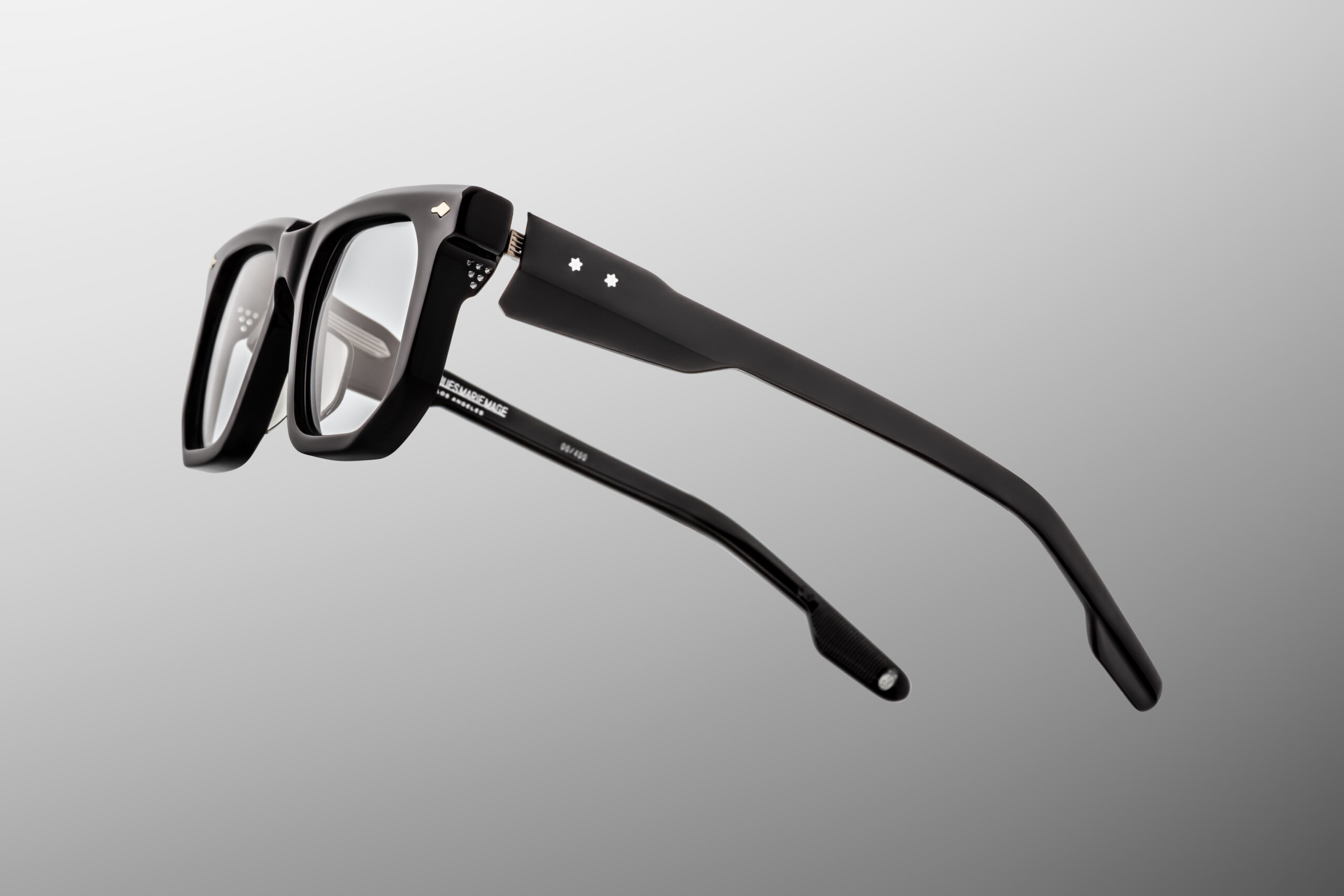 Optical Frame Model Yoshi in Color Black with Superlight Grey lenses