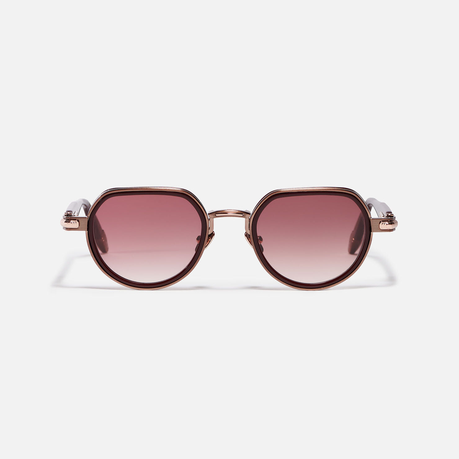 Sunglasses Model ANya in Color C460 with burdungy gradient lenses