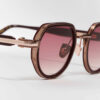 Sunglasses Model ANya in Color C460 with burdungy gradient lenses