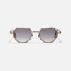 Sunglasses Model ANya in Color C476 with grey gradient lenses