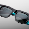 Sunglasses Model Cash in Lone Turquoise with Berumda lenses from Jacques Marie Mage