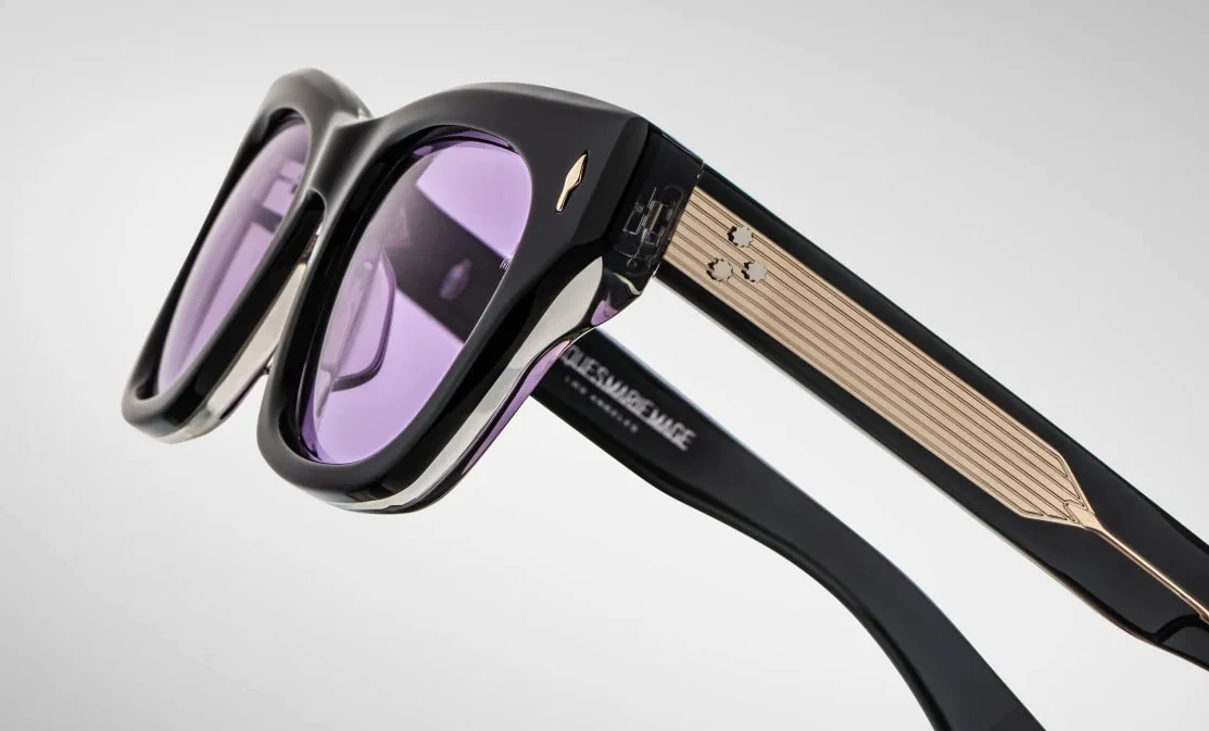 Sunglasses Model Dealan in Color MAverick with Purple lenses from Jacques Marie Mage