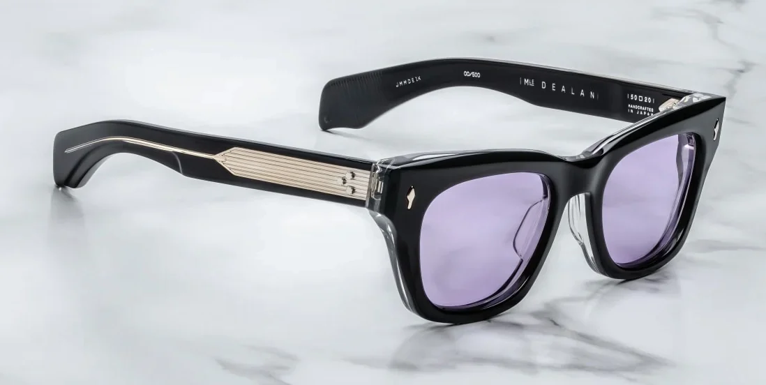 Sunglasses Model Dealan in Color MAverick with Purple lenses from Jacques Marie Mage