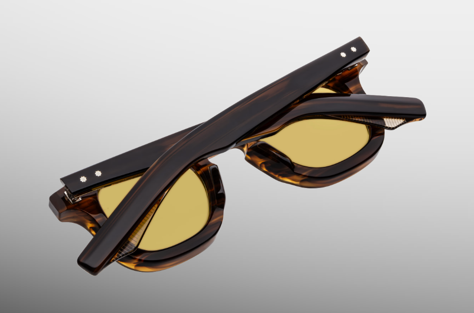 Sunglasses Model Devaux in Color Hazel with Sepia lenses from Jacques Marie Mage
