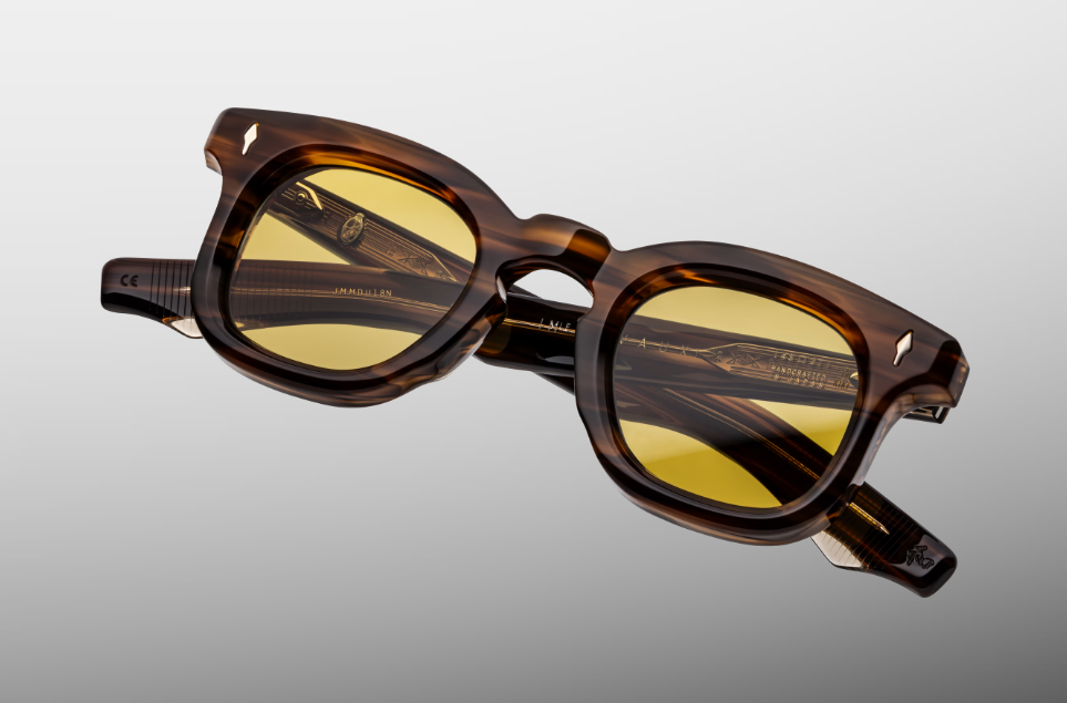 Sunglasses Model Devaux in Color Hazel with Sepia lenses from Jacques Marie Mage