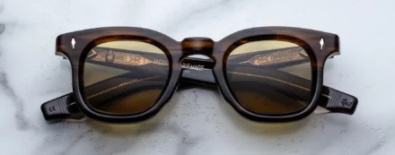 Sunglasses Model Devaux in Color Hazel with Sepia lenses from Jacques Marie Mage