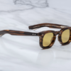 Sunglasses Model Devaux in Color Hazel with Sepia lenses from Jacques Marie Mage