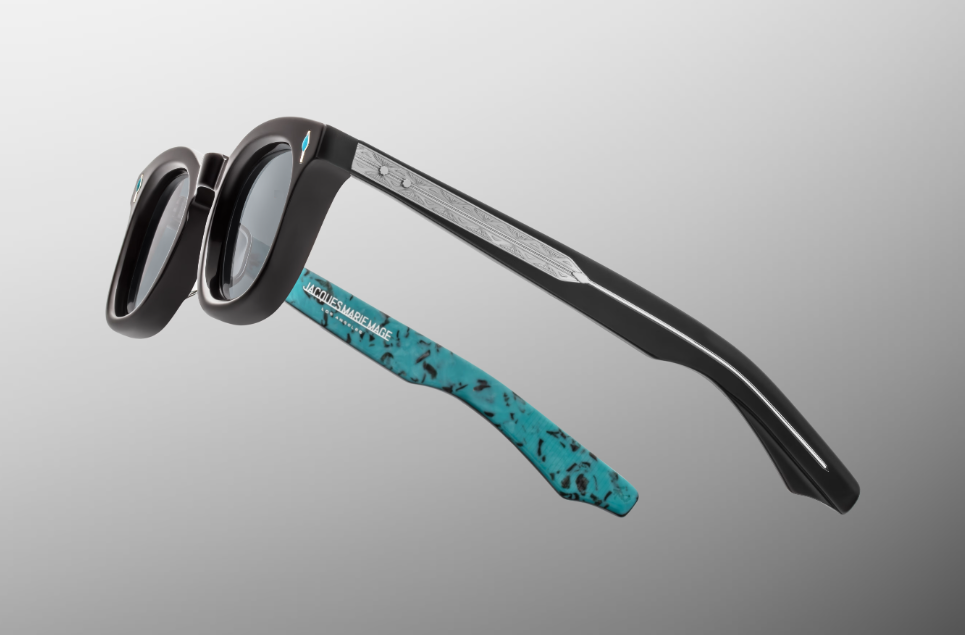 Sunglasses Model Devauxin Lone Turquoise with Berumda lenses from Jacques Marie Mage