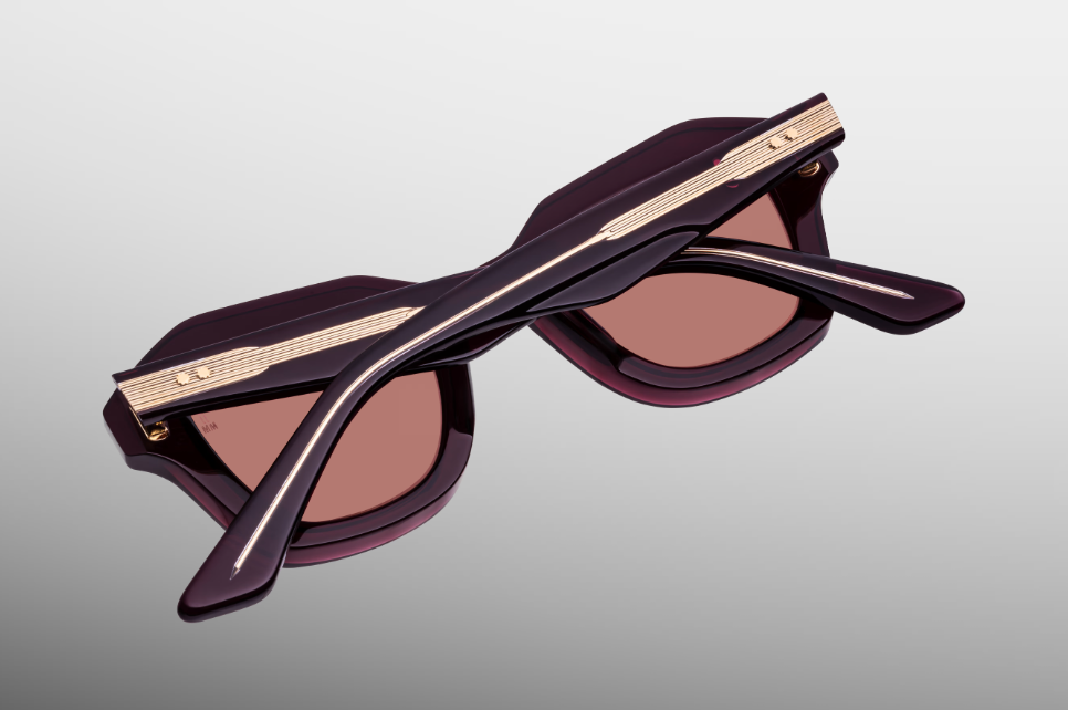 Sunglasses Model Eichler in Color Amarena with Amarena lenses from Jacques Marie Mage