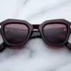 Sunglasses Model Eichler in Color Amarena with Amarena lenses from Jacques Marie Mage