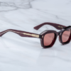 Sunglasses Model Eichler in Color Amarena with Amarena lenses from Jacques Marie Mage
