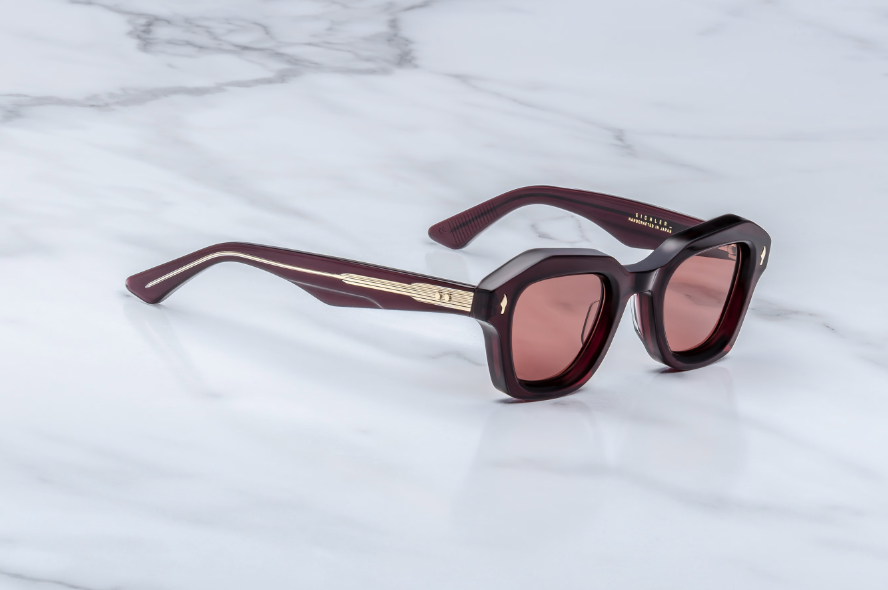 Sunglasses Model Eichler in Color Amarena with Amarena lenses from Jacques Marie Mage