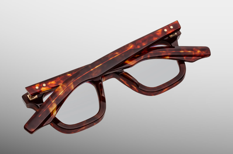 Optical Frame Model Leclair in Color Brecciawith Superlight Brown lenses from Jacques Marie Mage