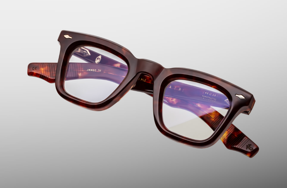 Optical Frame Model Leclair in Color Brecciawith Superlight Brown lenses from Jacques Marie Mage