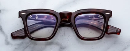 Optical Frame Model Leclair in Color Brecciawith Superlight Brown lenses from Jacques Marie Mage