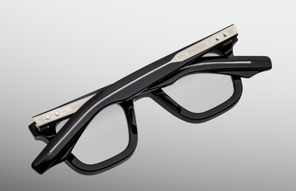 Optical Frame Model Leclair in Color Cobra with Superlight Green lenses from Jacques Marie Mage