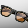 Sunglasses Model Leclair in Color Borneo with Orange lenses from Jacques Marie Mage