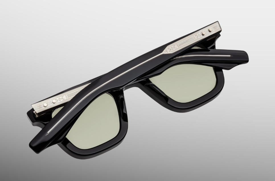 Sunglasses Model Leclair in Color Cobra with Light Bottle Green lenses from Jacques Marie Mage