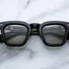 Sunglasses Model Leclair in Color Cobra with Light Bottle Green lenses from Jacques Marie Mage