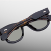 Sunglasses Jacques MMarie Mage JMM - MUHAMMAD ALI BY JMM Kinshasa in Noir with Sequoia lenses