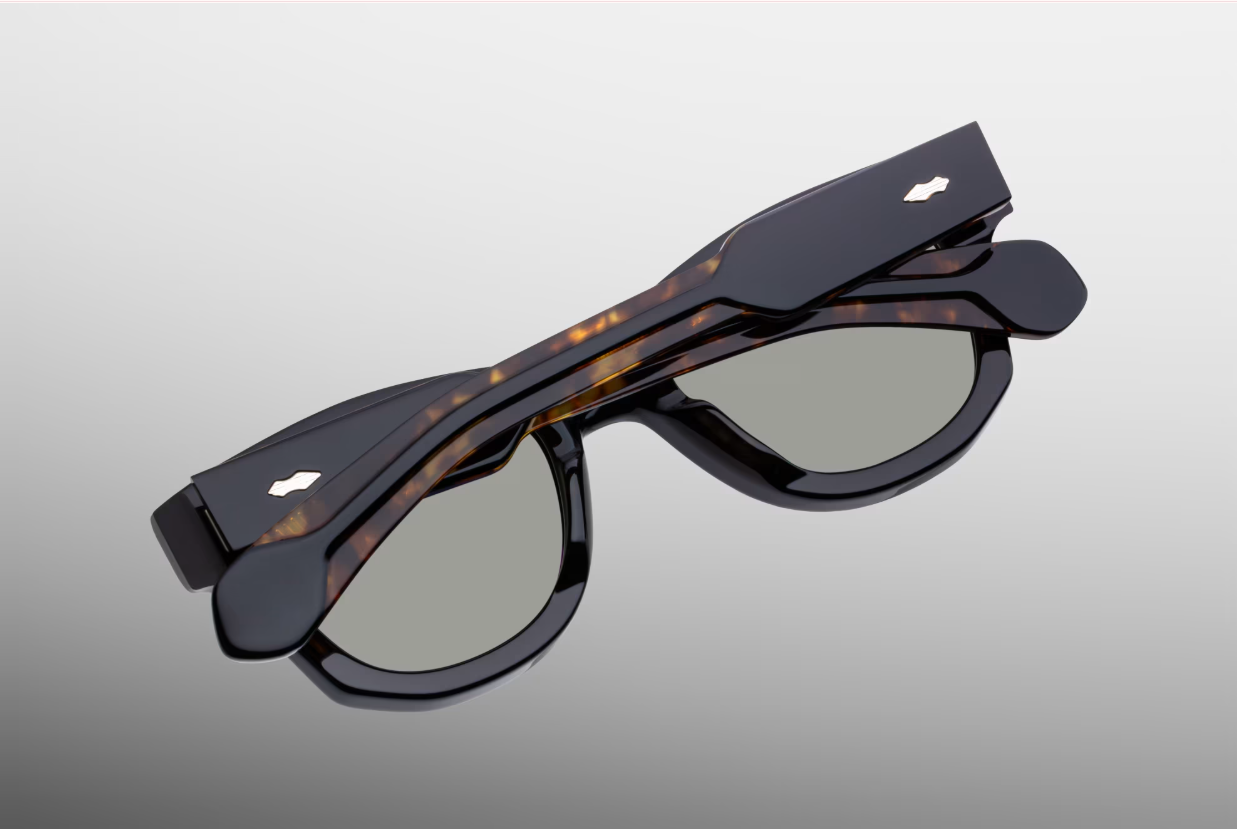 Sunglasses Jacques MMarie Mage JMM - MUHAMMAD ALI BY JMM Kinshasa in Noir with Sequoia lenses