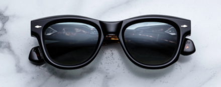 Sunglasses Jacques MMarie Mage JMM - MUHAMMAD ALI BY JMM Kinshasa in Noir with Sequoia lenses