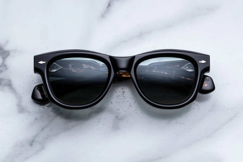 Sunglasses Jacques MMarie Mage JMM - MUHAMMAD ALI BY JMM Kinshasa in Noir with Sequoia lenses