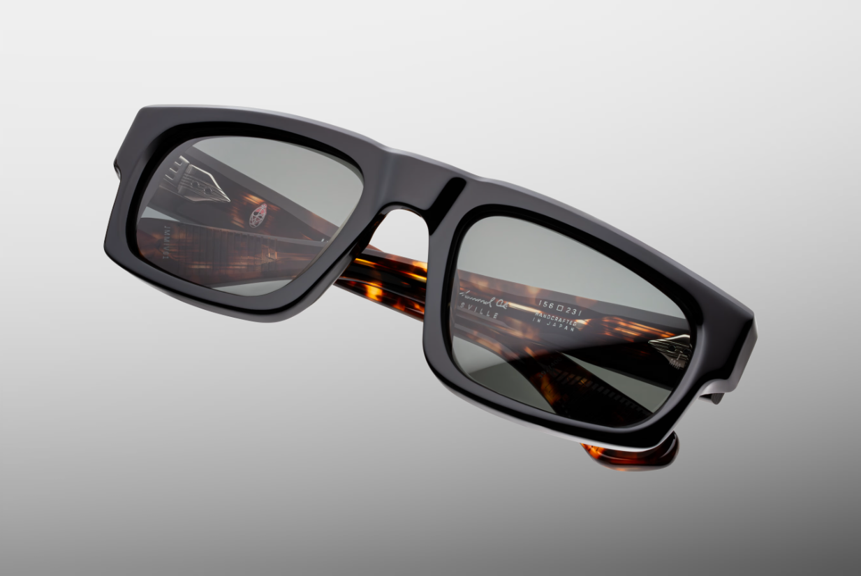 Sunglasses Jacques Marie Mage JMM - MUHAMMAD ALI BY JMM - LOUISVILLE in NOIR