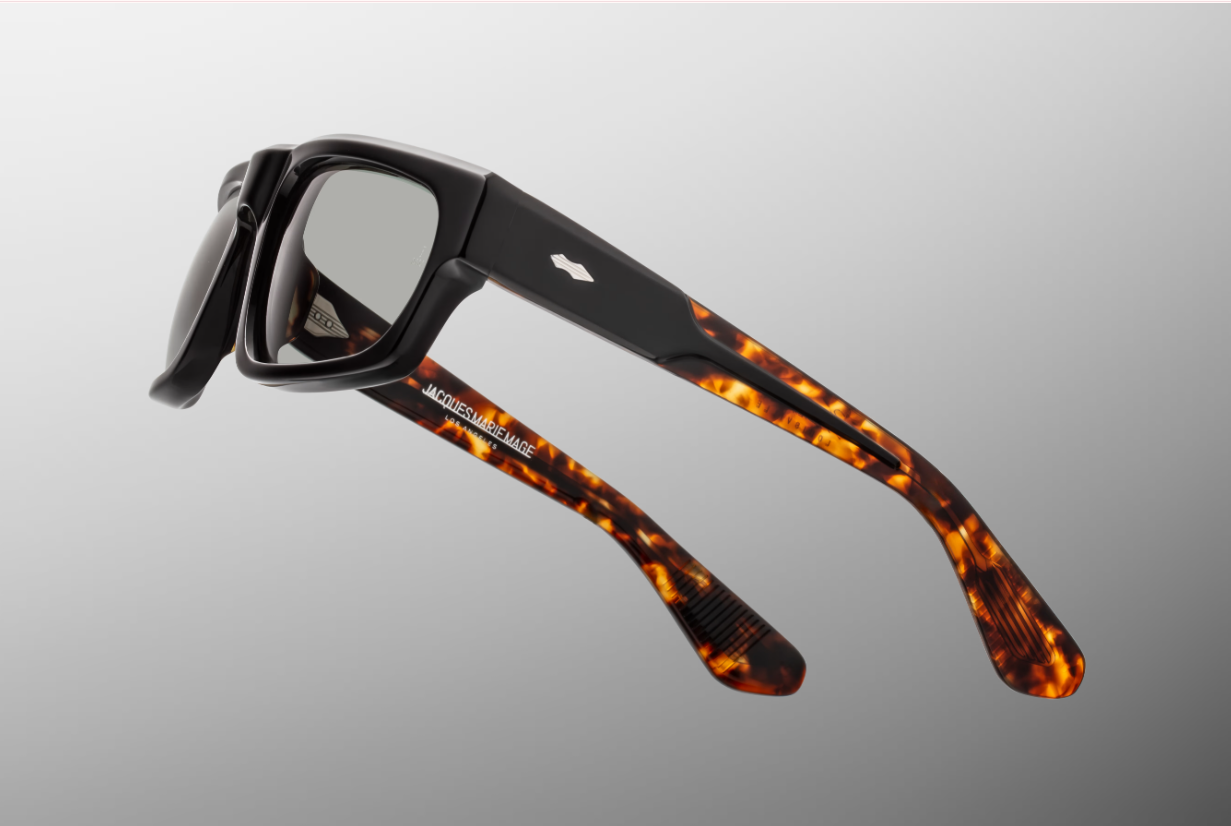 Sunglasses Jacques Marie Mage JMM - MUHAMMAD ALI BY JMM - LOUISVILLE in NOIR