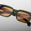 Sunglasses Model Molino 55 in Color Borneo with Orange lenses