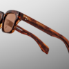 Sunglasses Model Molino 55 in Color Bourbon with Dark Tuscan lenses from Jacques Marie Mage