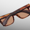 Sunglasses Model Molino 55 in Color Bourbon with Dark Tuscan lenses from Jacques Marie Mage