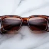 Sunglasses Model Molino 55 in Color Bourbon with Dark Tuscan lenses from Jacques Marie Mage
